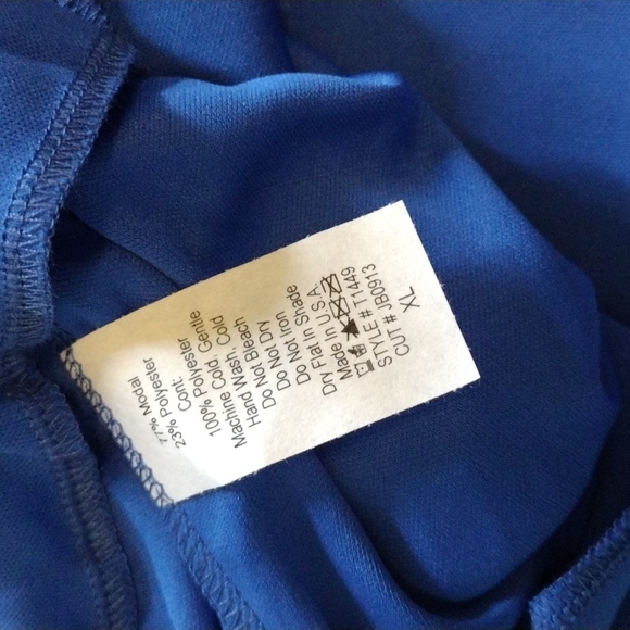 Jenny Boston XL Colbalt Blue Tank - Picture 3 of 3